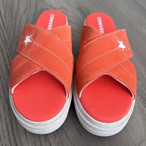 Converse Chuck Taylor One Star Suede Sandal Flip Flops